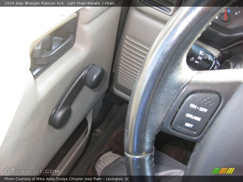 Light Khaki Metallic / Khaki 2004 Jeep Wrangler Rubicon 4x4