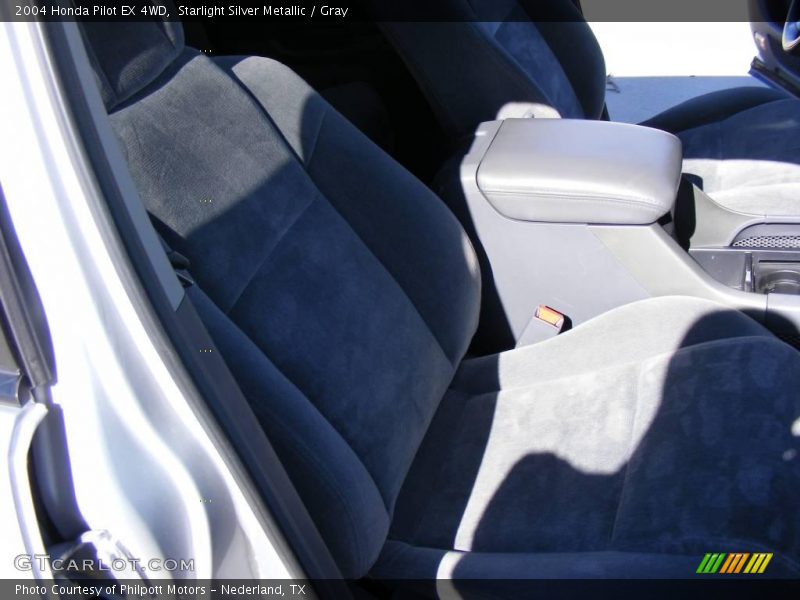 Starlight Silver Metallic / Gray 2004 Honda Pilot EX 4WD
