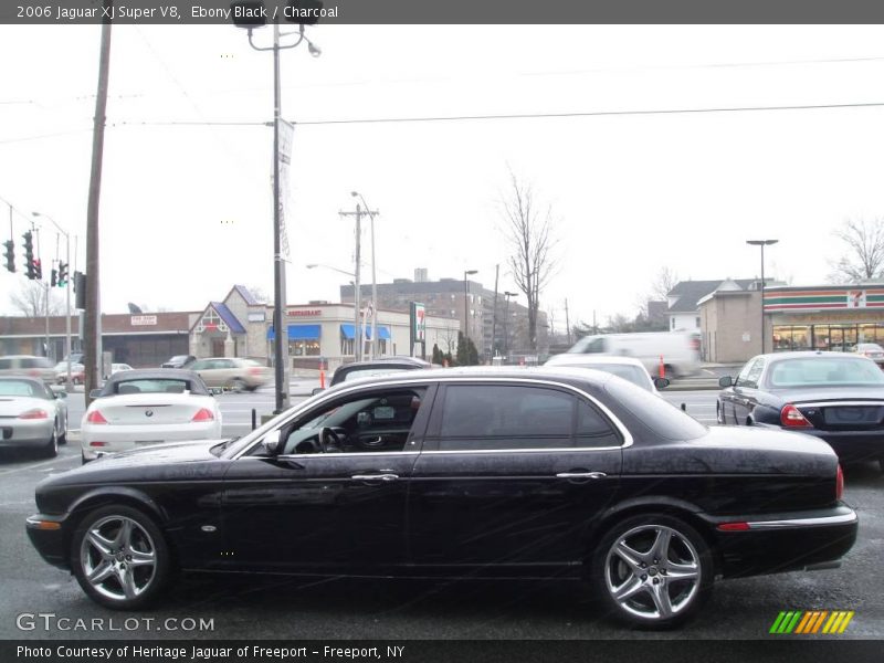 Ebony Black / Charcoal 2006 Jaguar XJ Super V8