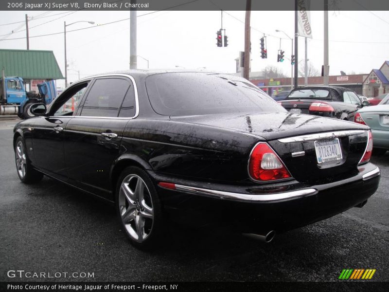 Ebony Black / Charcoal 2006 Jaguar XJ Super V8