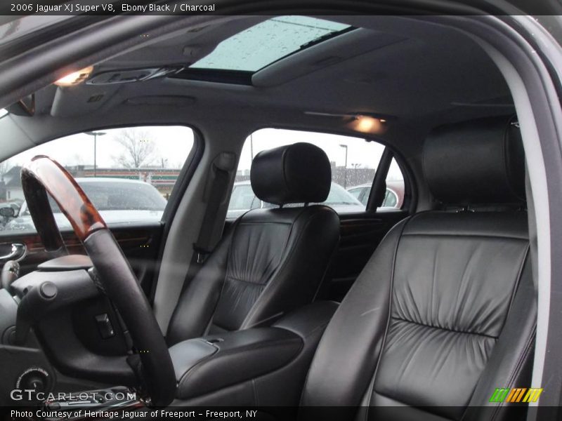 Ebony Black / Charcoal 2006 Jaguar XJ Super V8