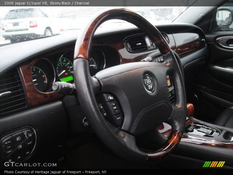 Ebony Black / Charcoal 2006 Jaguar XJ Super V8