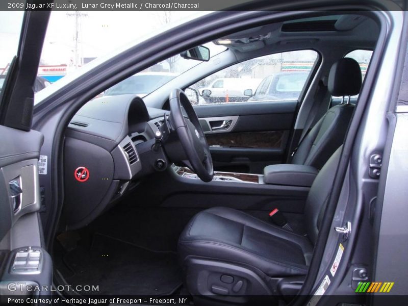  2009 XF Luxury Charcoal/Charcoal Interior
