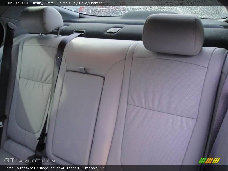 Frost Blue Metallic / Dove/Charcoal 2009 Jaguar XF Luxury