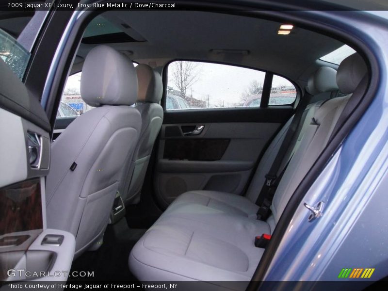 Frost Blue Metallic / Dove/Charcoal 2009 Jaguar XF Luxury