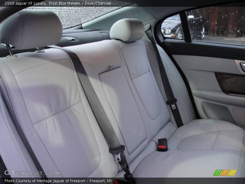 Frost Blue Metallic / Dove/Charcoal 2009 Jaguar XF Luxury