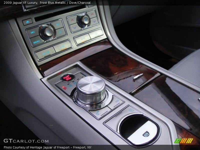 Frost Blue Metallic / Dove/Charcoal 2009 Jaguar XF Luxury
