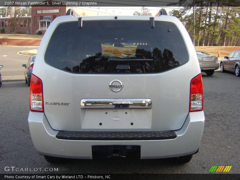 Silver Lightning / Graphite 2007 Nissan Pathfinder S