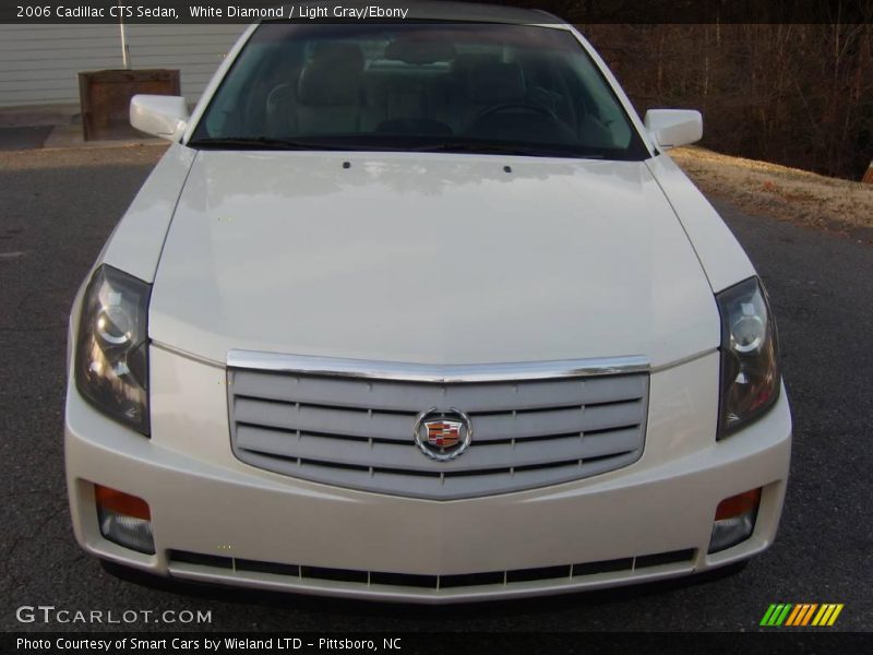 White Diamond / Light Gray/Ebony 2006 Cadillac CTS Sedan