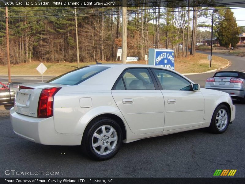 White Diamond / Light Gray/Ebony 2006 Cadillac CTS Sedan