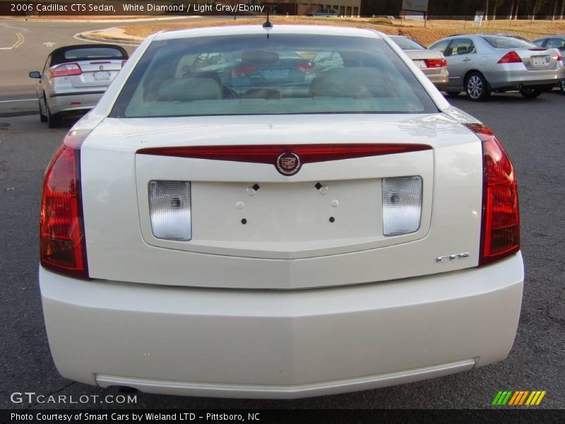 White Diamond / Light Gray/Ebony 2006 Cadillac CTS Sedan