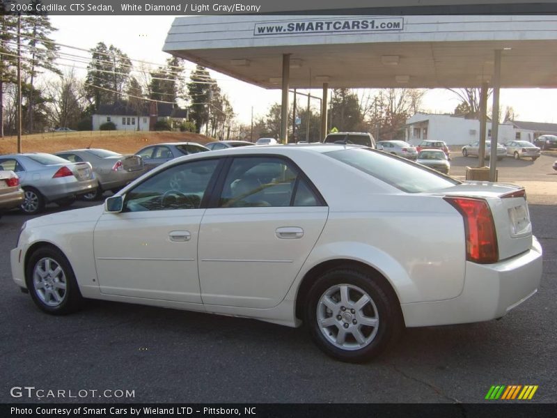 White Diamond / Light Gray/Ebony 2006 Cadillac CTS Sedan
