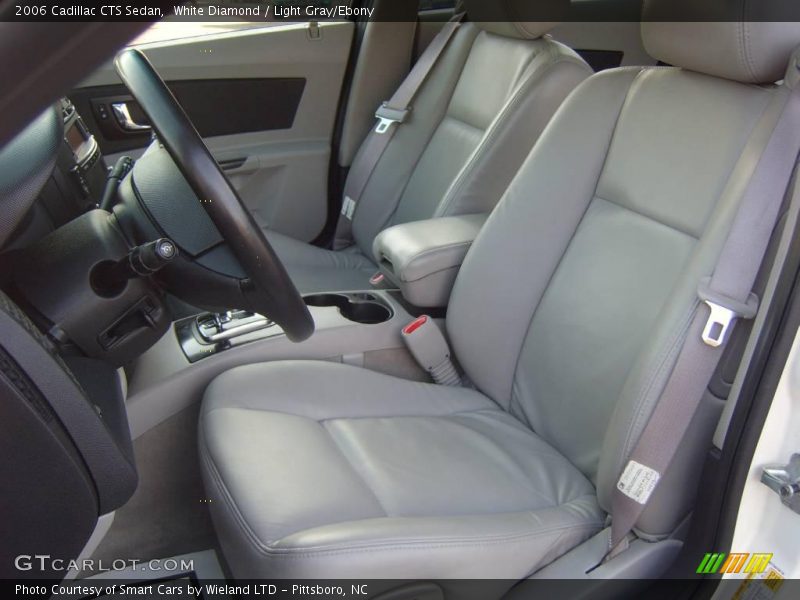 White Diamond / Light Gray/Ebony 2006 Cadillac CTS Sedan