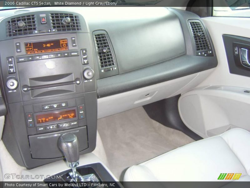 White Diamond / Light Gray/Ebony 2006 Cadillac CTS Sedan