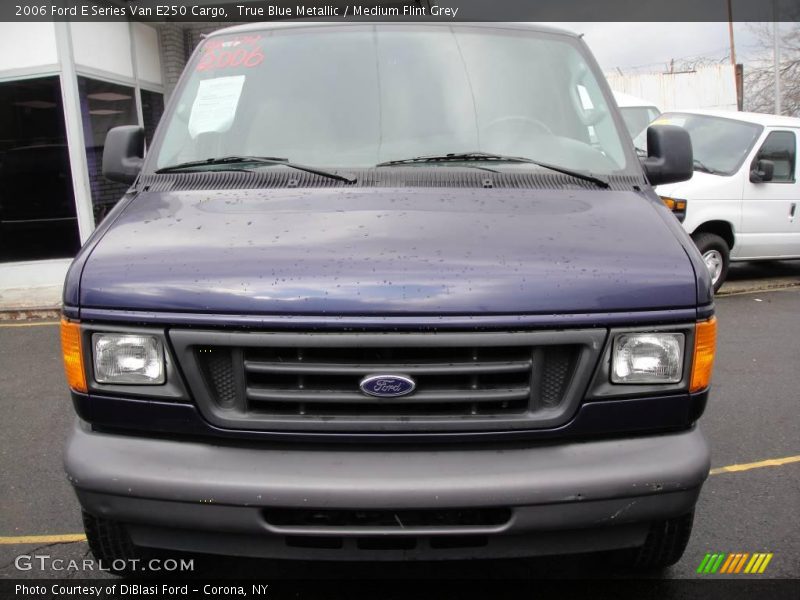 True Blue Metallic / Medium Flint Grey 2006 Ford E Series Van E250 Cargo