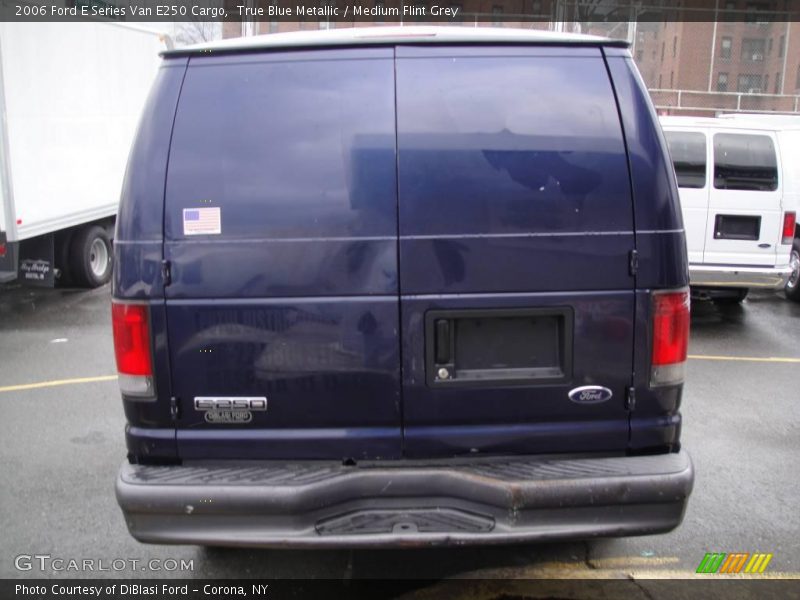 True Blue Metallic / Medium Flint Grey 2006 Ford E Series Van E250 Cargo