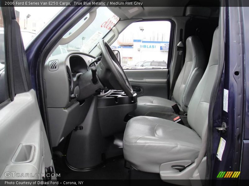 True Blue Metallic / Medium Flint Grey 2006 Ford E Series Van E250 Cargo