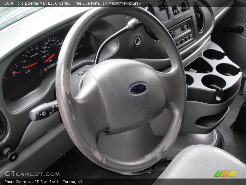 True Blue Metallic / Medium Flint Grey 2006 Ford E Series Van E250 Cargo