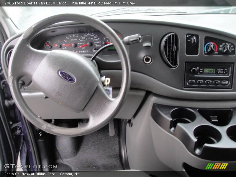 True Blue Metallic / Medium Flint Grey 2006 Ford E Series Van E250 Cargo
