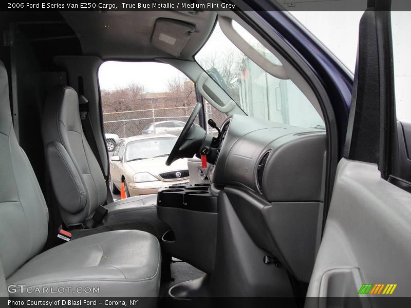 True Blue Metallic / Medium Flint Grey 2006 Ford E Series Van E250 Cargo