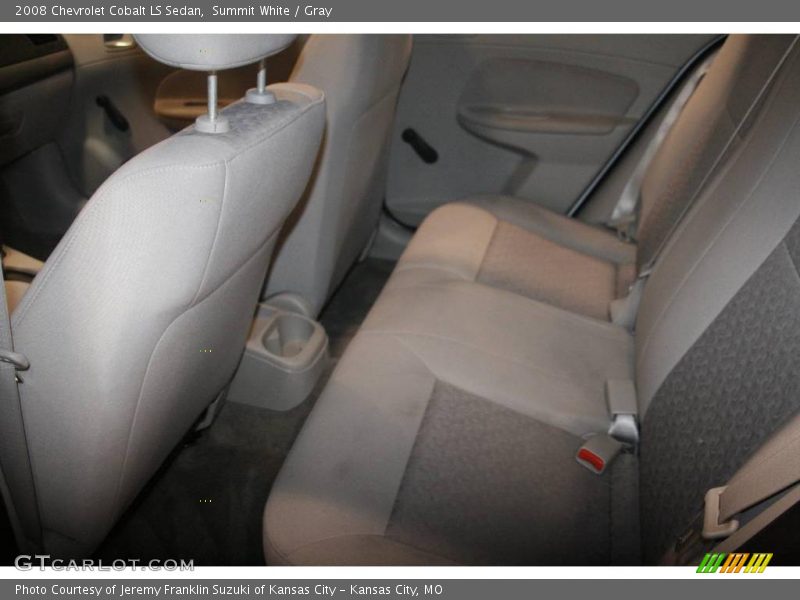 Summit White / Gray 2008 Chevrolet Cobalt LS Sedan