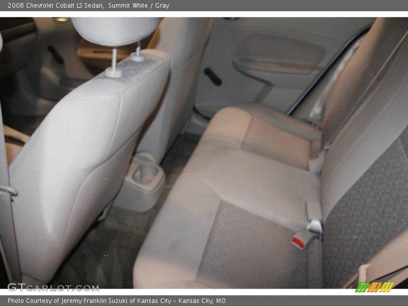 Summit White / Gray 2008 Chevrolet Cobalt LS Sedan