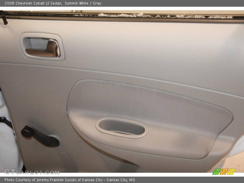 Summit White / Gray 2008 Chevrolet Cobalt LS Sedan