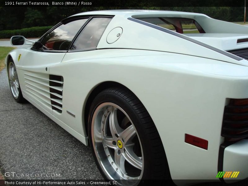 Bianco (White) / Rosso 1991 Ferrari Testarossa