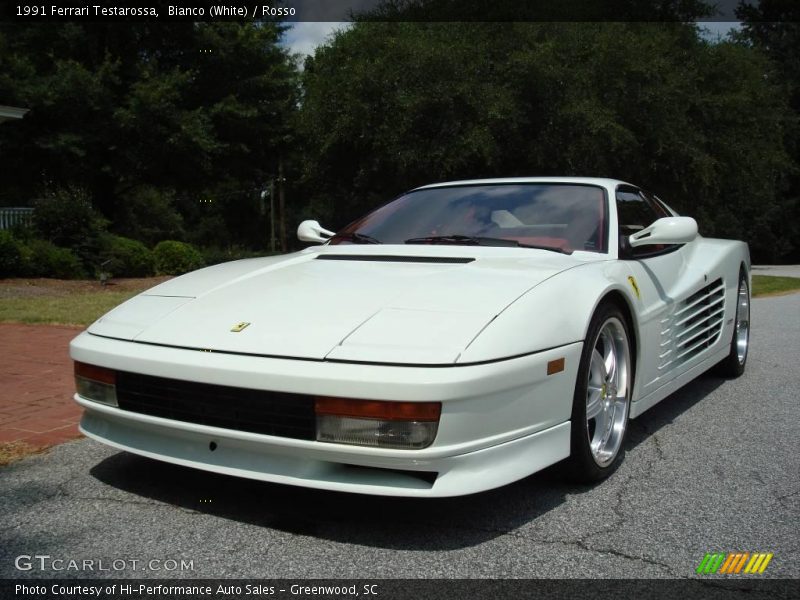 Front 3/4 View of 1991 Testarossa 