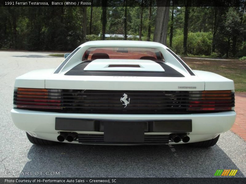 Bianco (White) / Rosso 1991 Ferrari Testarossa