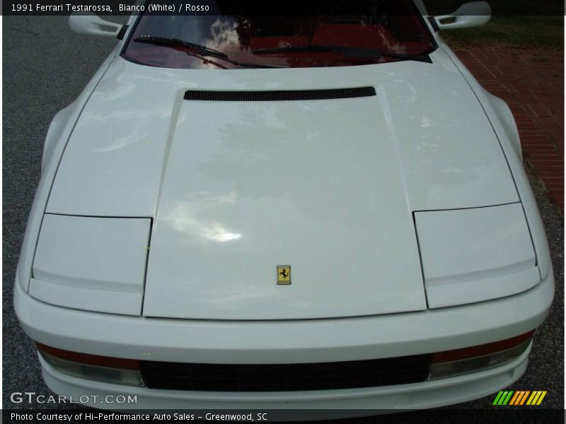 Bianco (White) / Rosso 1991 Ferrari Testarossa