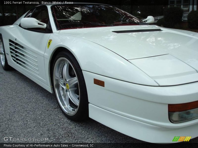 Bianco (White) / Rosso 1991 Ferrari Testarossa