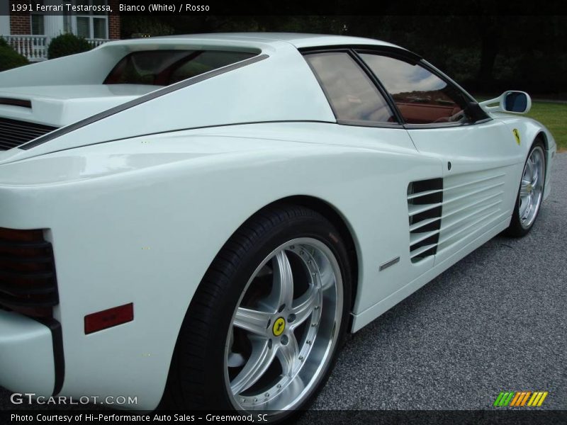 Bianco (White) / Rosso 1991 Ferrari Testarossa