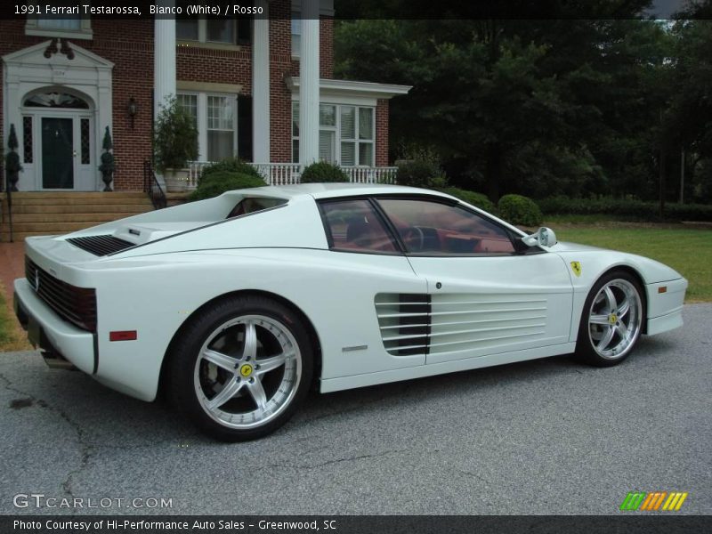 Bianco (White) / Rosso 1991 Ferrari Testarossa