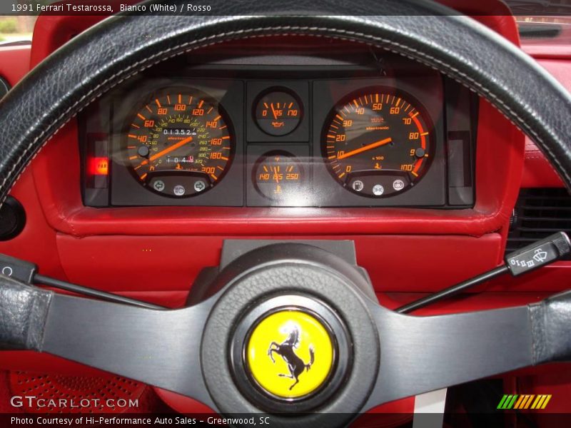  1991 Testarossa   Gauges