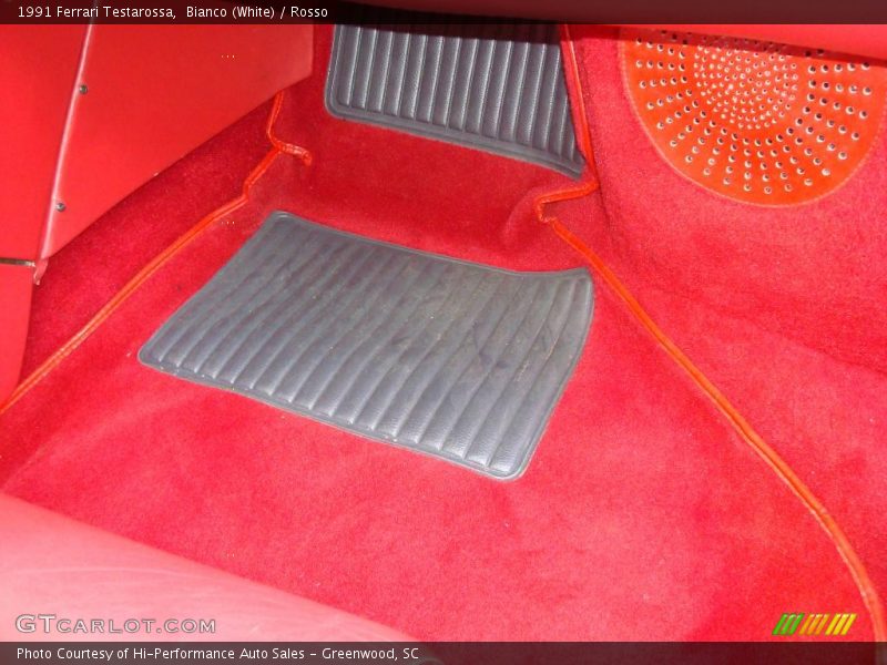  1991 Testarossa  Rosso Interior