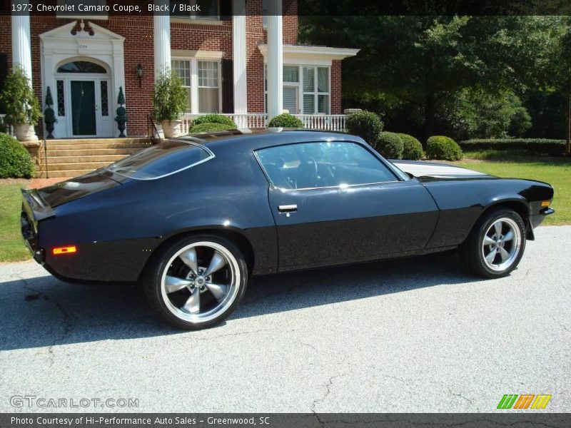 Black / Black 1972 Chevrolet Camaro Coupe
