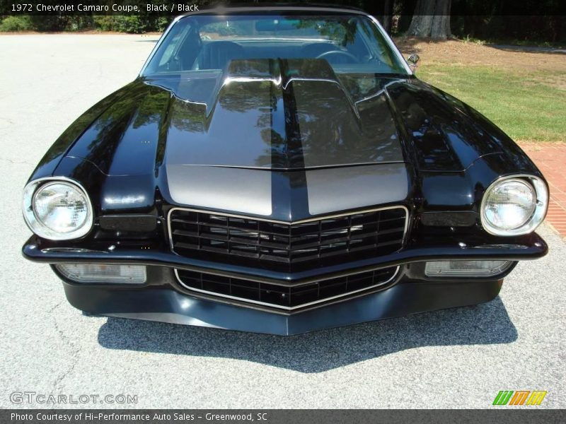 Black / Black 1972 Chevrolet Camaro Coupe
