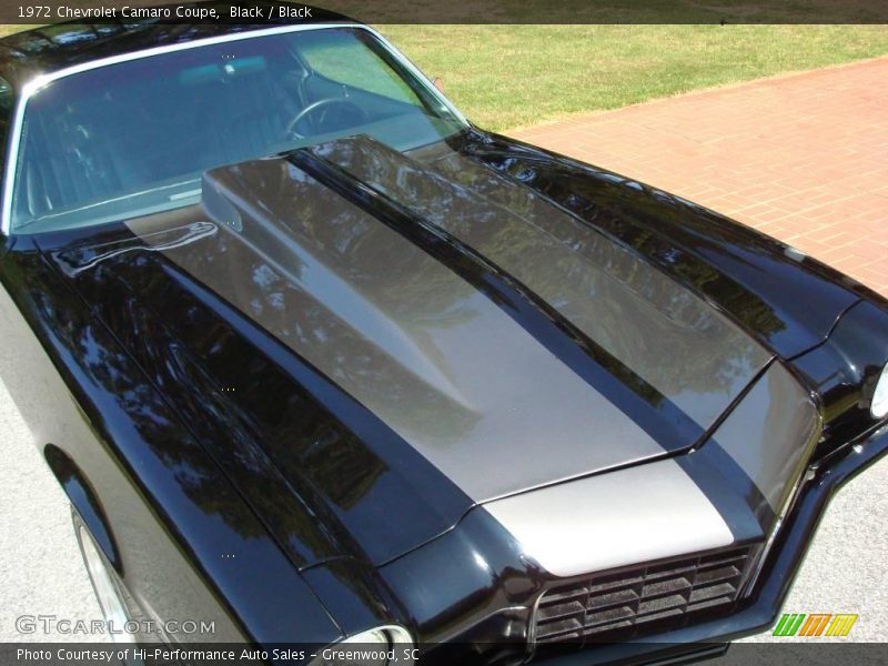 Black / Black 1972 Chevrolet Camaro Coupe