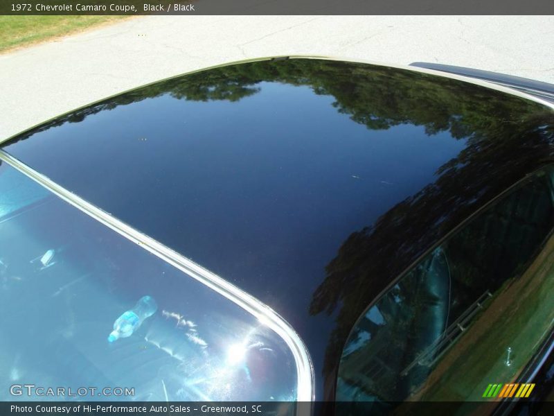Black / Black 1972 Chevrolet Camaro Coupe