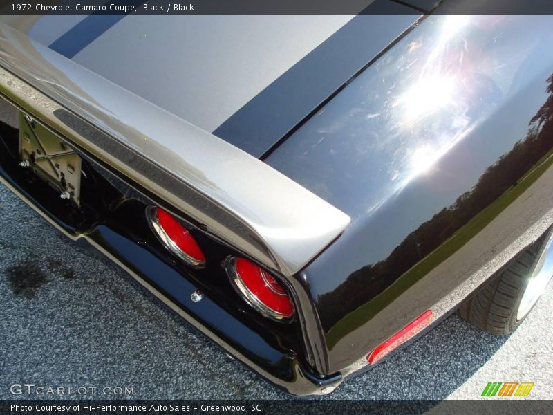 Black / Black 1972 Chevrolet Camaro Coupe