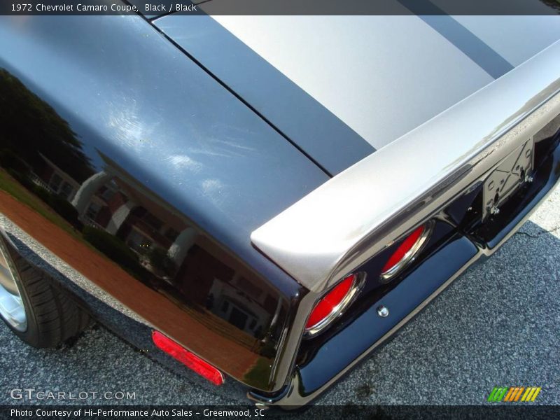 Black / Black 1972 Chevrolet Camaro Coupe