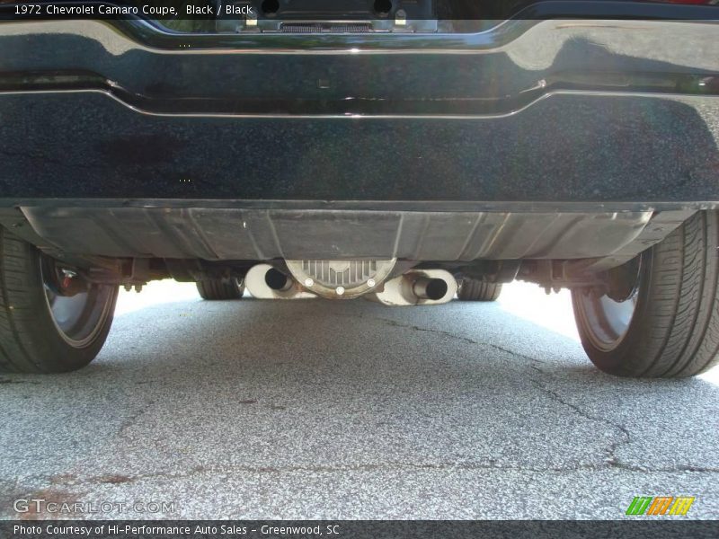 Black / Black 1972 Chevrolet Camaro Coupe