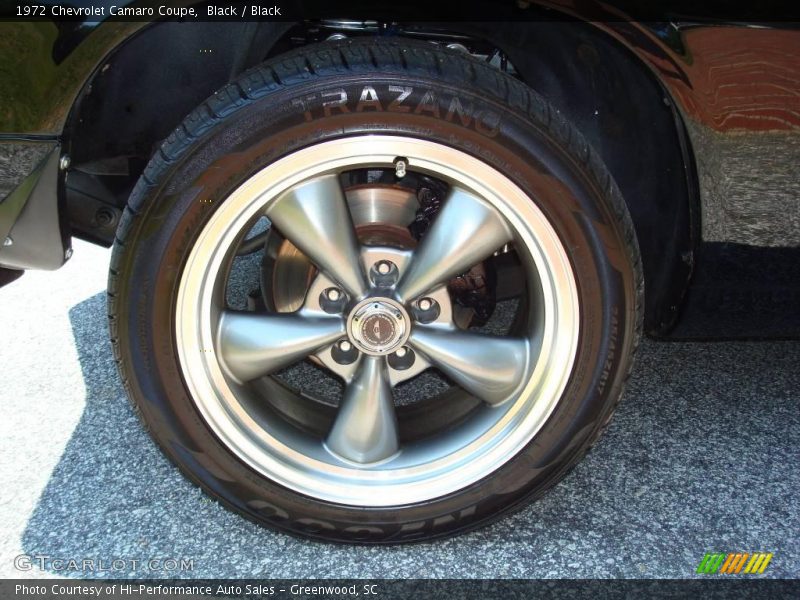 Black / Black 1972 Chevrolet Camaro Coupe