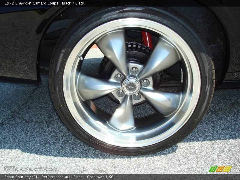 Black / Black 1972 Chevrolet Camaro Coupe