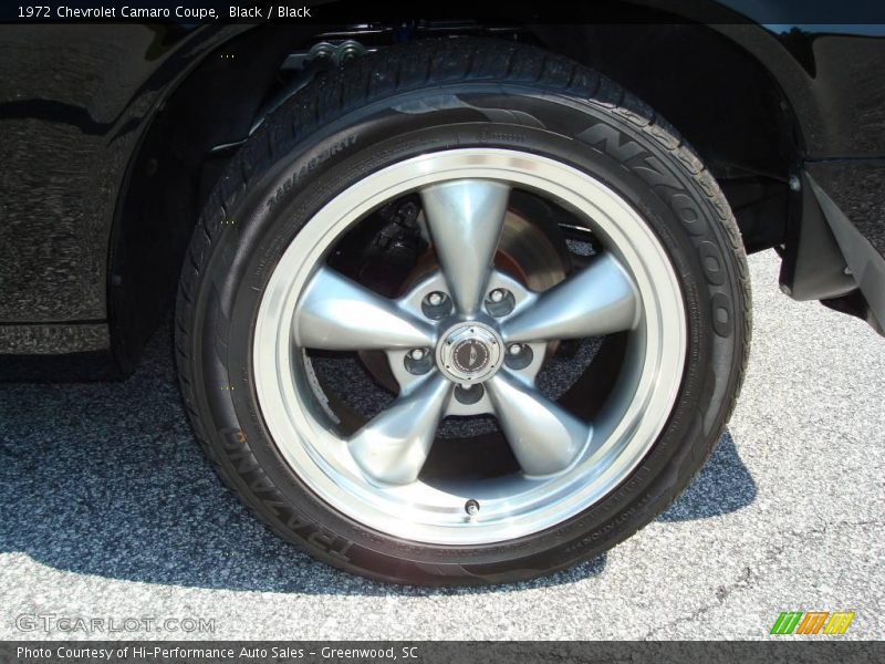 Black / Black 1972 Chevrolet Camaro Coupe