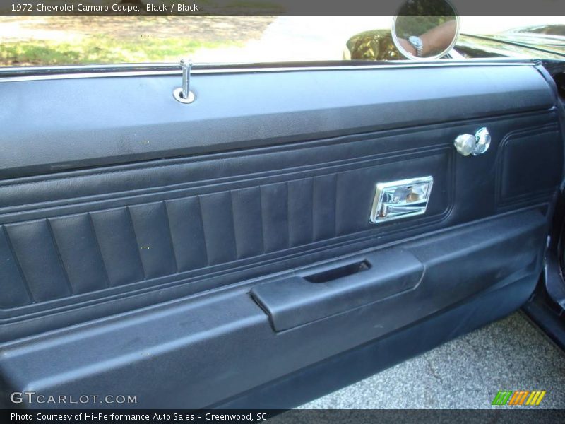 Black / Black 1972 Chevrolet Camaro Coupe