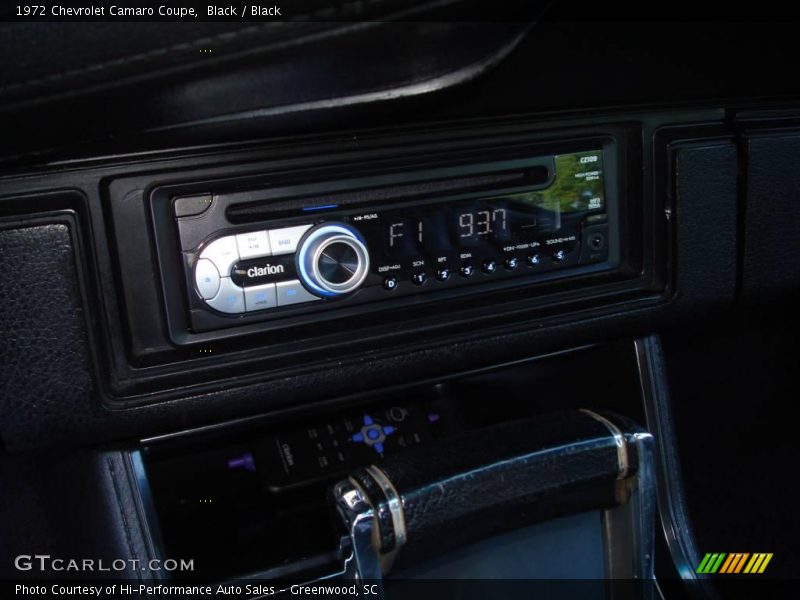 Black / Black 1972 Chevrolet Camaro Coupe