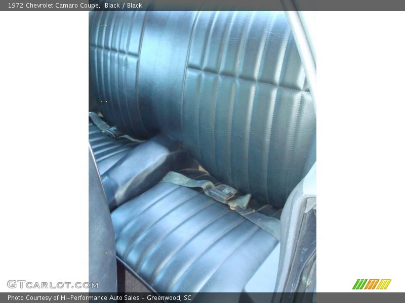 Black / Black 1972 Chevrolet Camaro Coupe