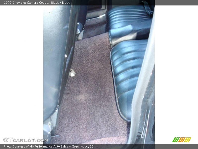 Black / Black 1972 Chevrolet Camaro Coupe